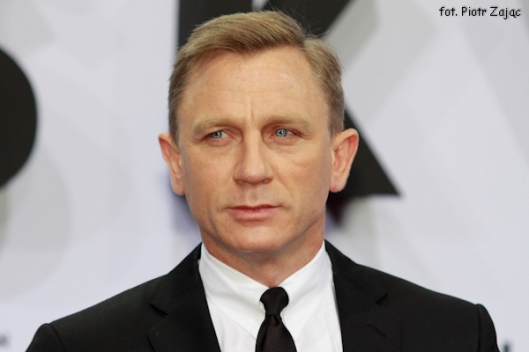 Aktor Daniel Craig na premierze filmu Skyfall w Berlinie