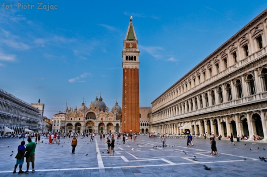 Plac świętego Marka w Wenecji